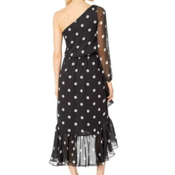 NWT Ralph Lauren Asymmetrical One Shoulder Midi - Picture 4 of 6